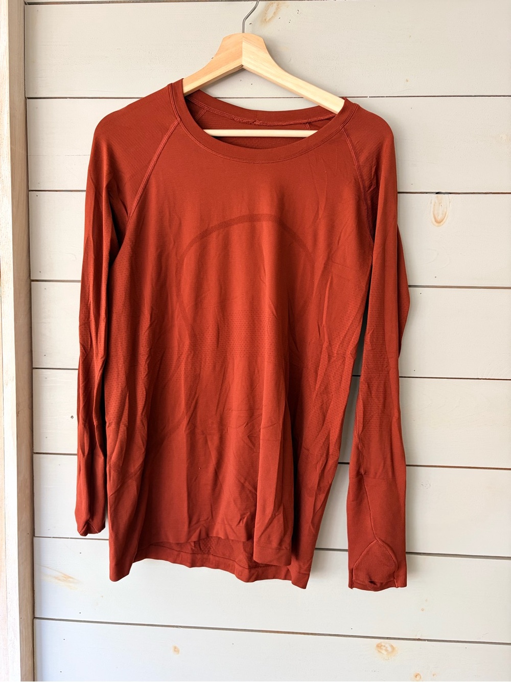 Lululemon Swiftly Tech Long Sleeve 2.0 Dark Terracotta